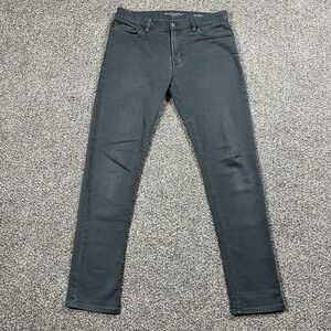 Banana Republic Jeans Mens 30x32 Blue Traveler Slim Straight Stretch Denim